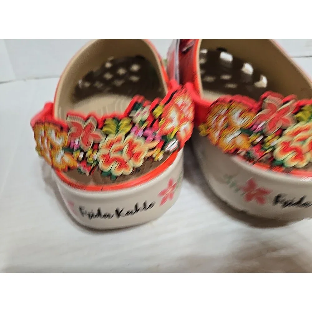 Crocs Frida Kahlo Classic Clog Slip On  Mens 10 / Womens 12 , New No Box  Custom